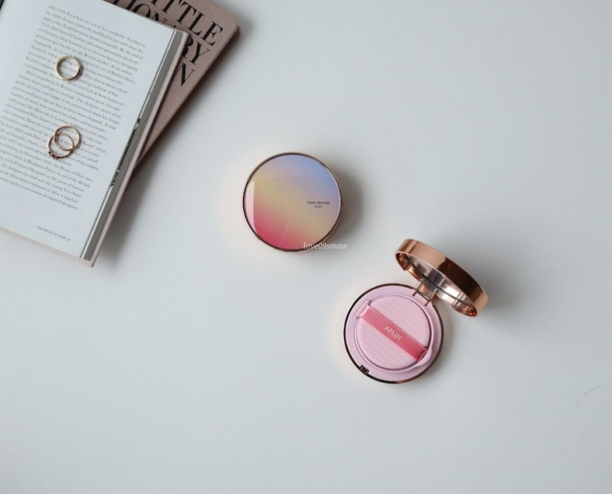 ピンクティーツリーカバークッション/APLIN/クッションファンデーションを使ったクチコミ（2枚目）