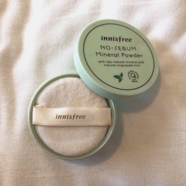 ノーセバム ミネラルパウダー/innisfree/ルースパウダーを使ったクチコミ（1枚目）