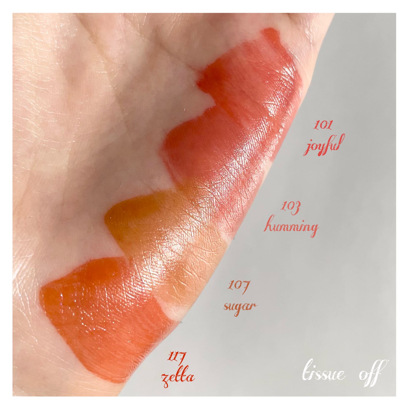 フルーティーグラムティント/Laka/リップティントを使ったクチコミ(3枚目)