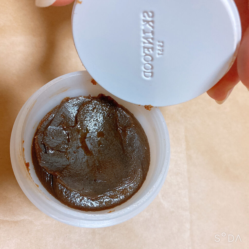 ブラックシュガーマスク ウォッシュオフ/SKINFOOD/洗い流すパック・マスクを使ったクチコミ（2枚目）