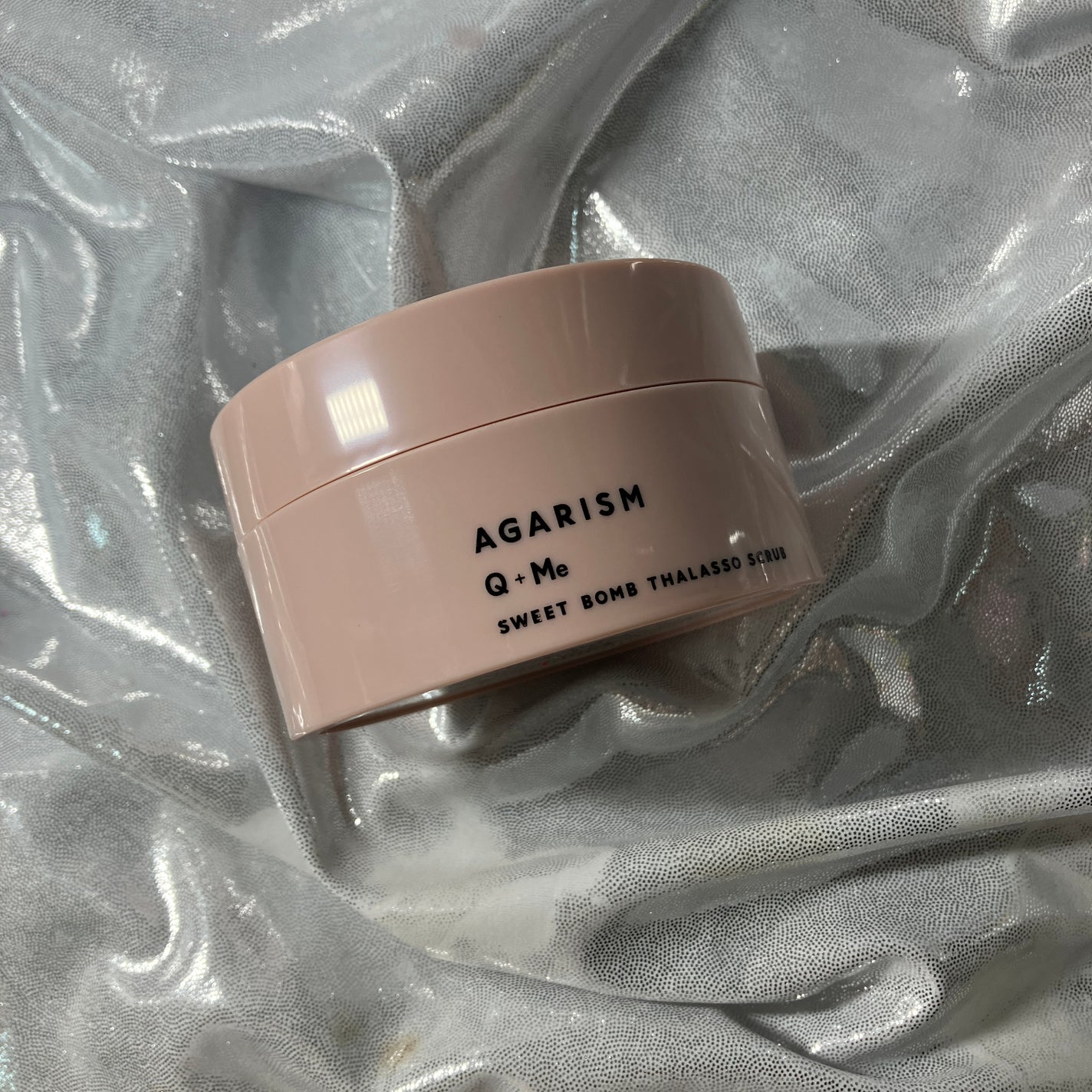 Q+Me スウィート ボム タラソ スクラブ/AGARISM/バスト・ヒップケアを使ったクチコミ(1枚目)