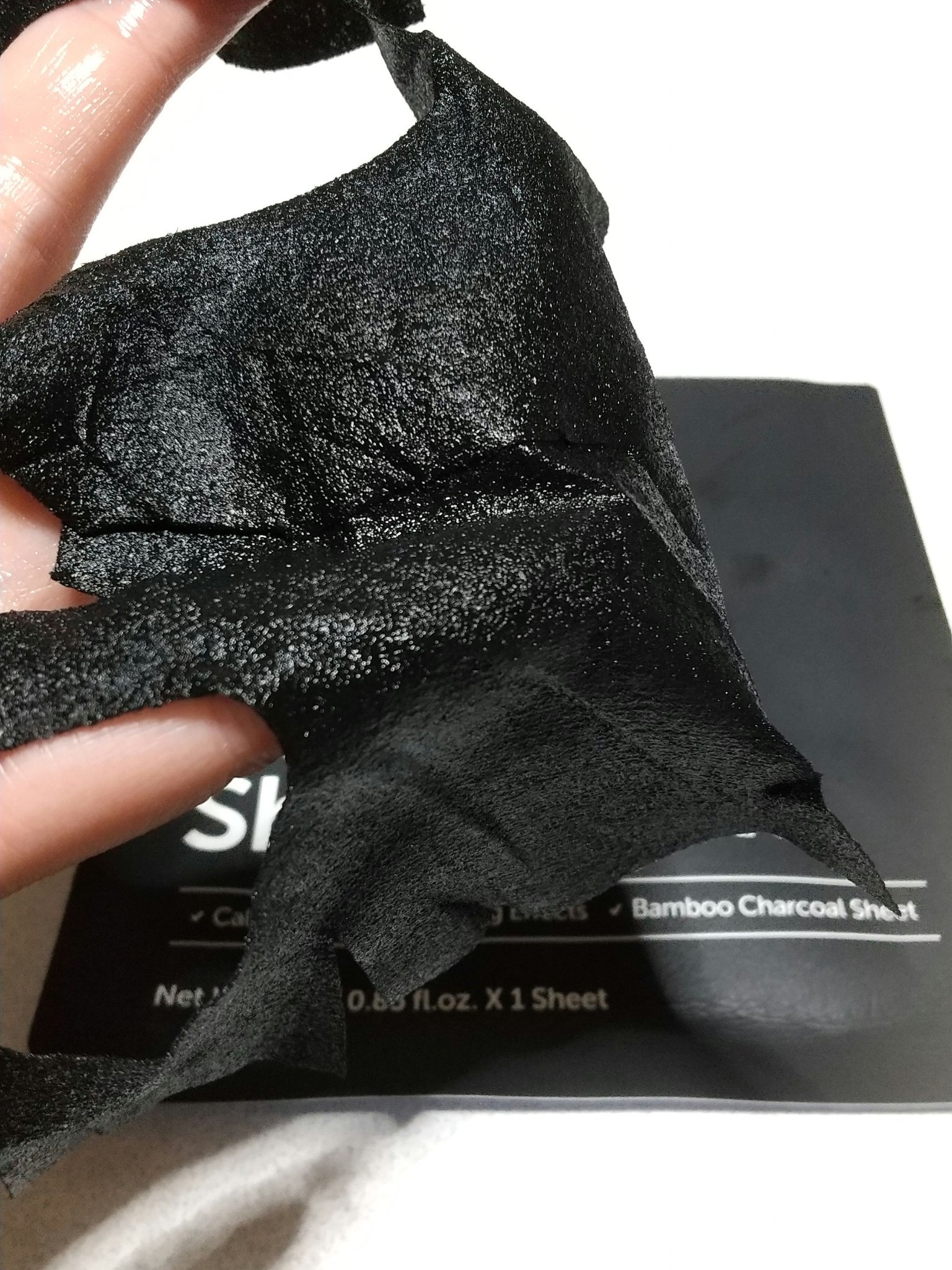 ミッドナイトブルーカーミングシートマスク(25ml)/Klairs/シートマスク・パックを使ったクチコミ（2枚目）