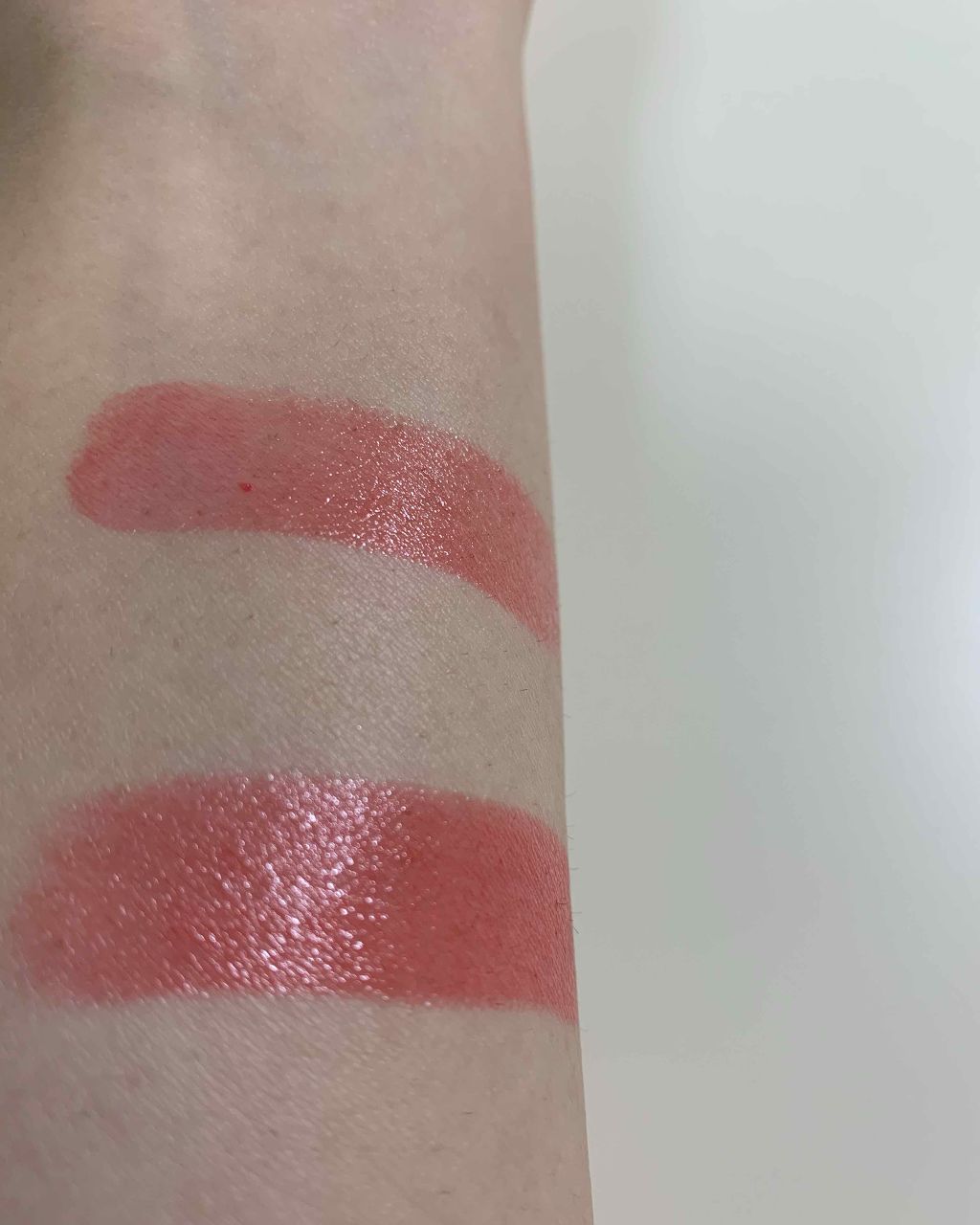 ルージュ アンリミテッド シアーシャイン/shu uemura/口紅を使ったクチコミ(3枚目)