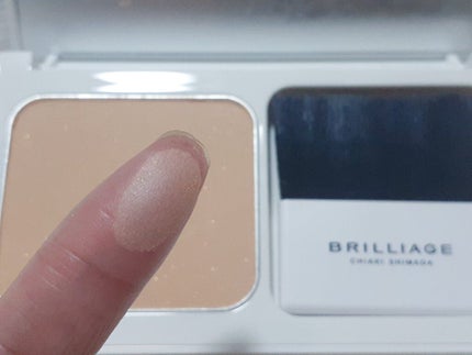 amaranth on LIPS 「ブリリアージュパウダリーファンデーションソフトシャイニー550..」(4枚目)