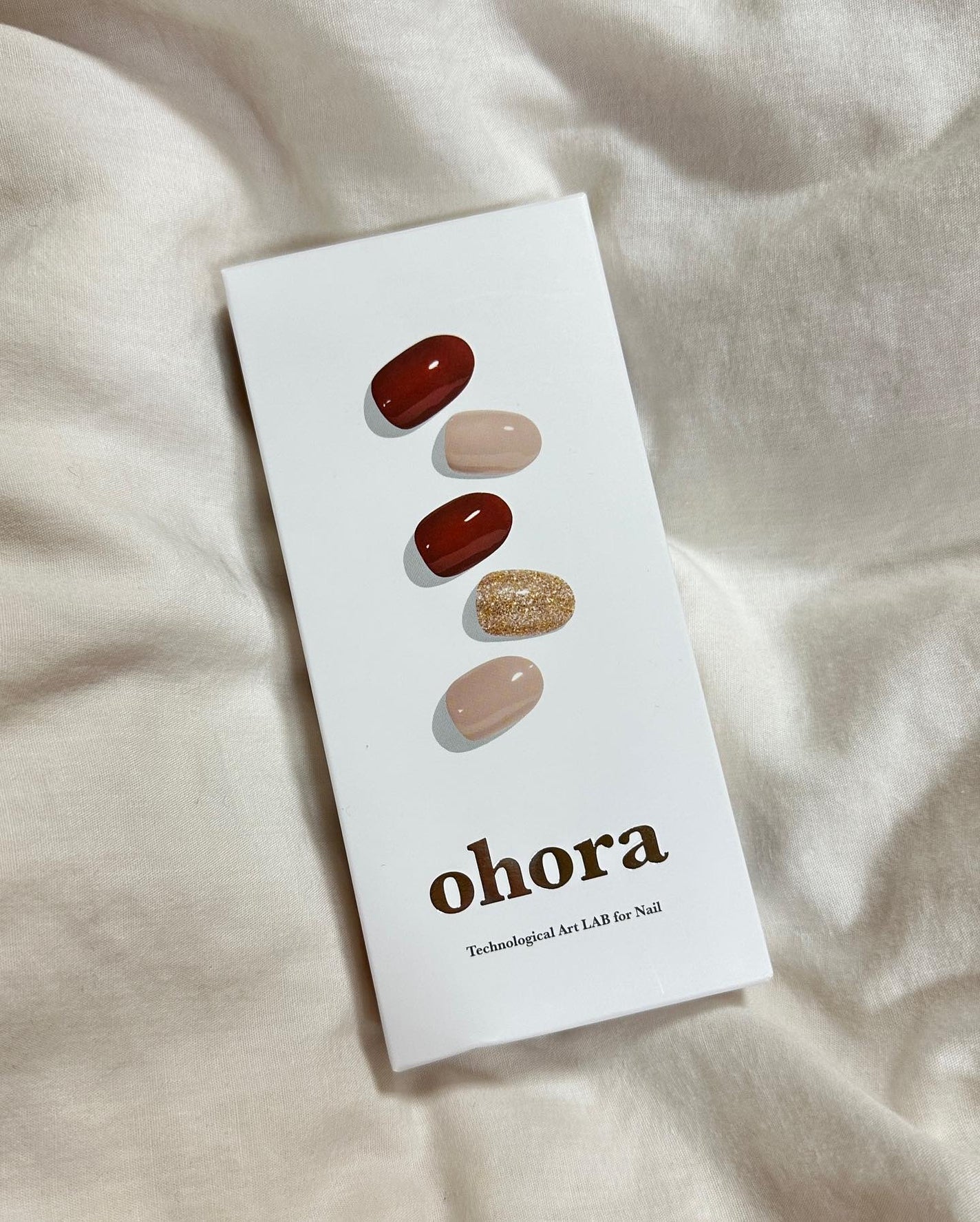 セミキュアジェルネイル(ハンド)/ohora/ネイルシールを使ったクチコミ(4枚目)