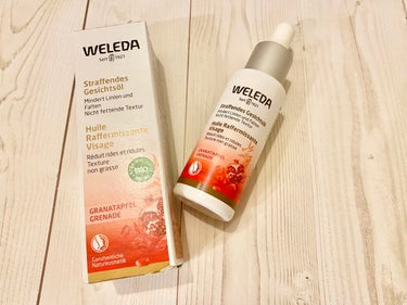 WELEDA
ざくろ フェイシャルオイル

8種類のオーガニックオイルを配合した
100%ナチュラルな美容オイル。
厳選されたオーガニックブレンドオイルが
ハリ・弾力のある輝く肌に導きます。 
＜ほんの