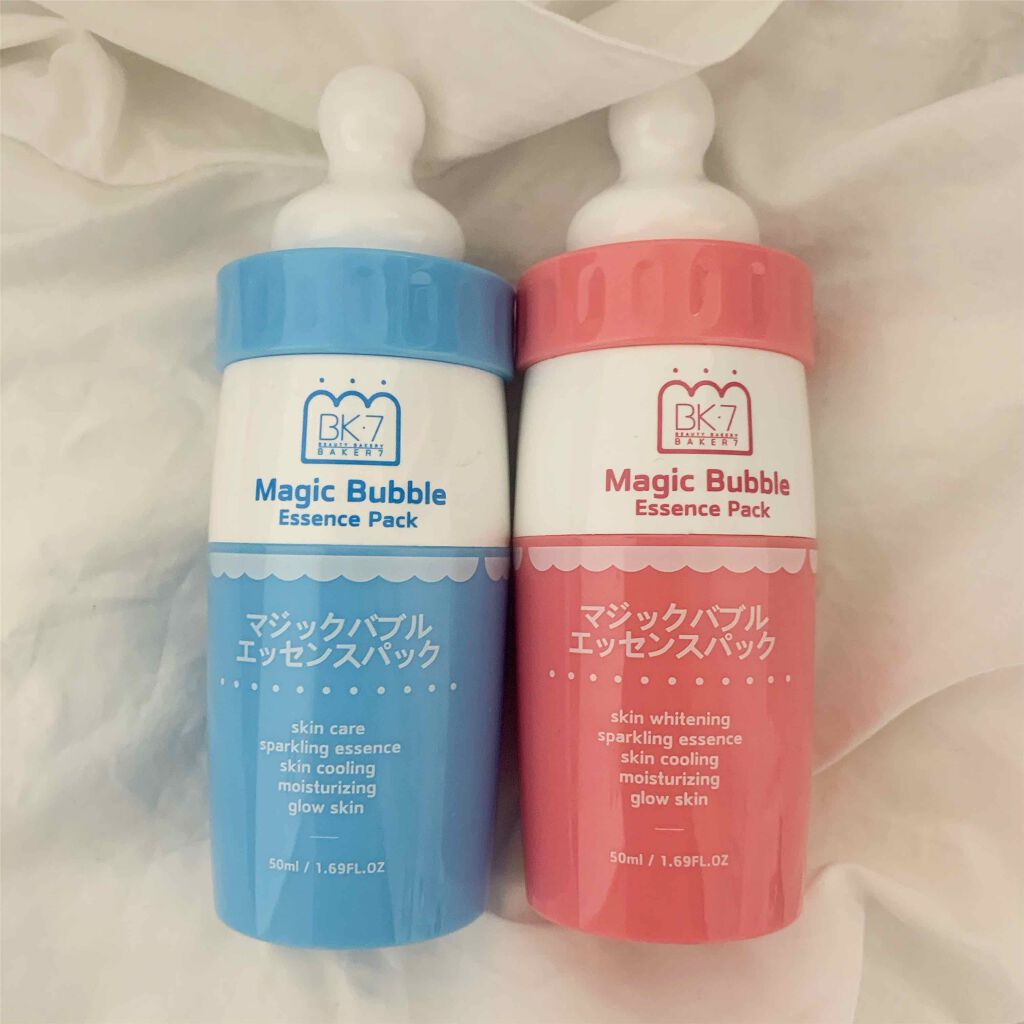 🍼
(@baker7evenjapanofficial)
最近よくインスタやYouTubeで
流行っているマジックバブル！

乳瓶の炭酸パック( ॣ•͈૦•͈ ॣ)

はじめはジェル状で出てきて
肌でくるくるすると泡に変