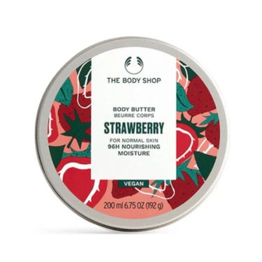 THE BODY SHOP ボディバター ストロベリーのクチコミ「THE BODY SHOP
ボディバター ストロベリー

◎好きなところ
•良い匂い
•意外と.....」（1枚目）