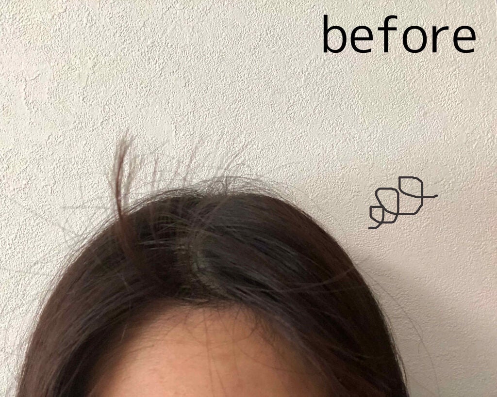 ポイントリペア/plus eau/ヘアジェルを使ったクチコミ(1枚目)