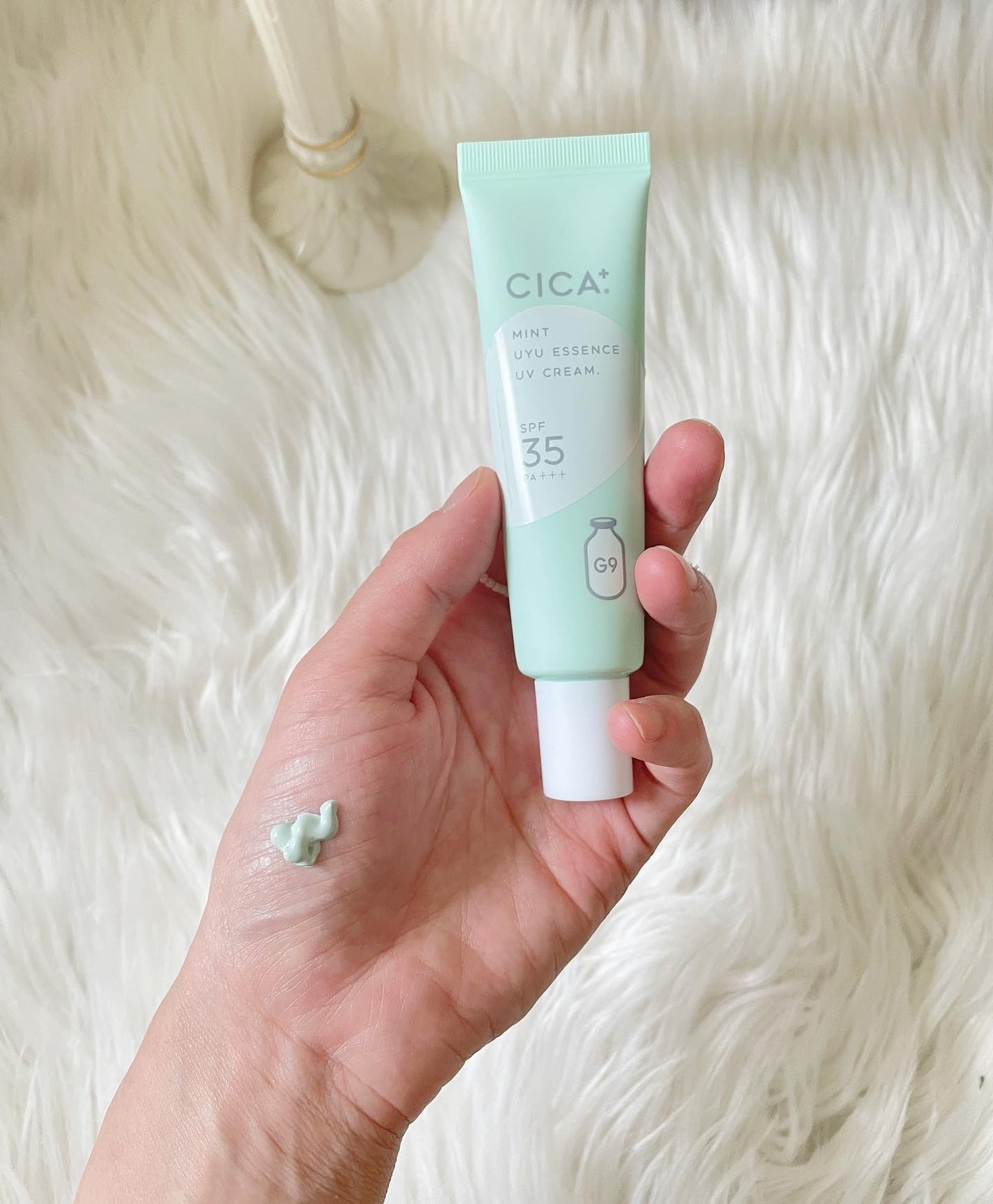 ウユエッセンス UVクリーム/G9SKIN/日焼け止めクリームを使ったクチコミ(2枚目)