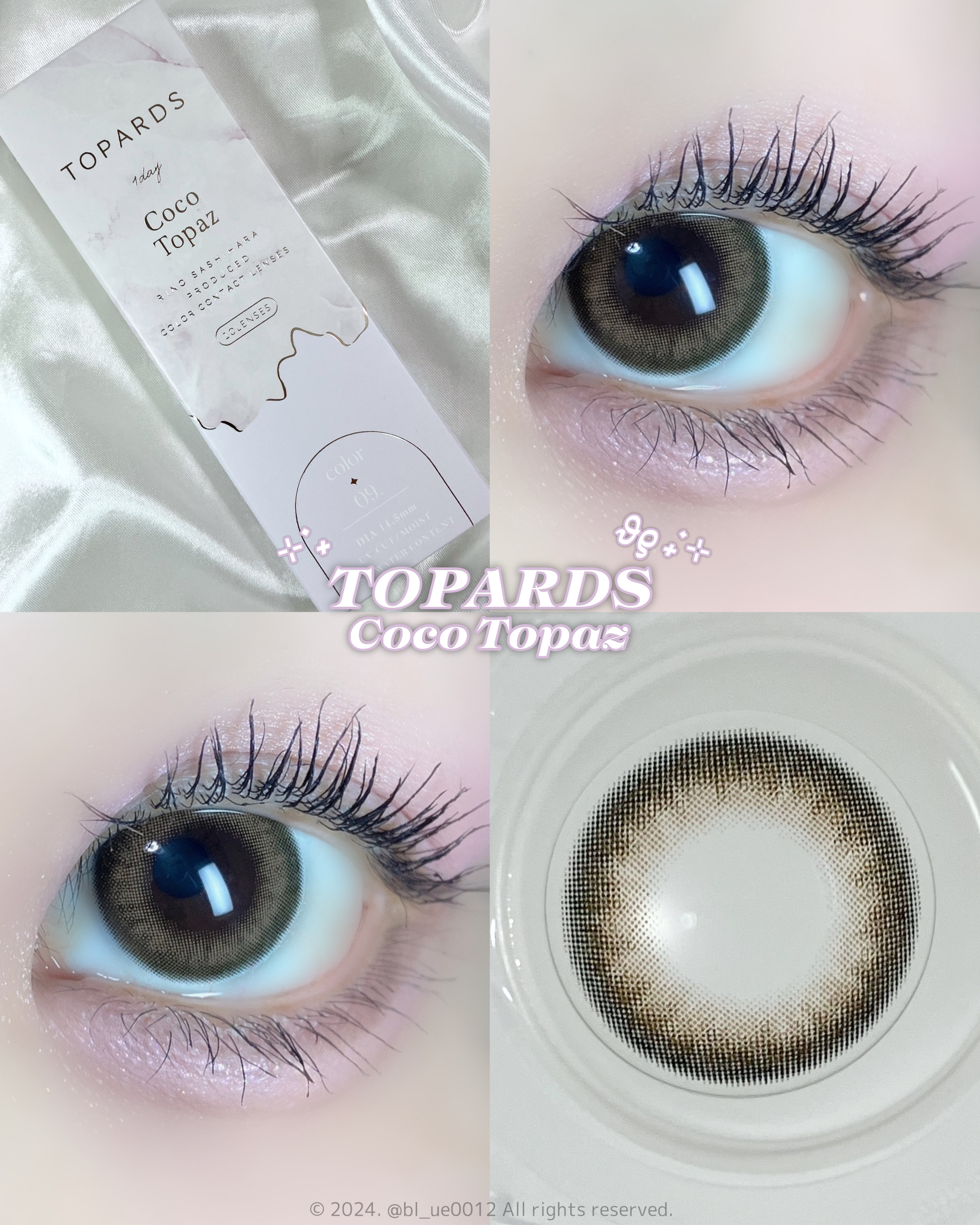 TOPARDS 1day/TOPARDS/ワンデー（１DAY）カラコンを使ったクチコミ（1枚目）