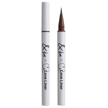 リキッドアイライナー レッドブラック/&be/リキッドアイライナーを使ったクチコミ(2枚目)