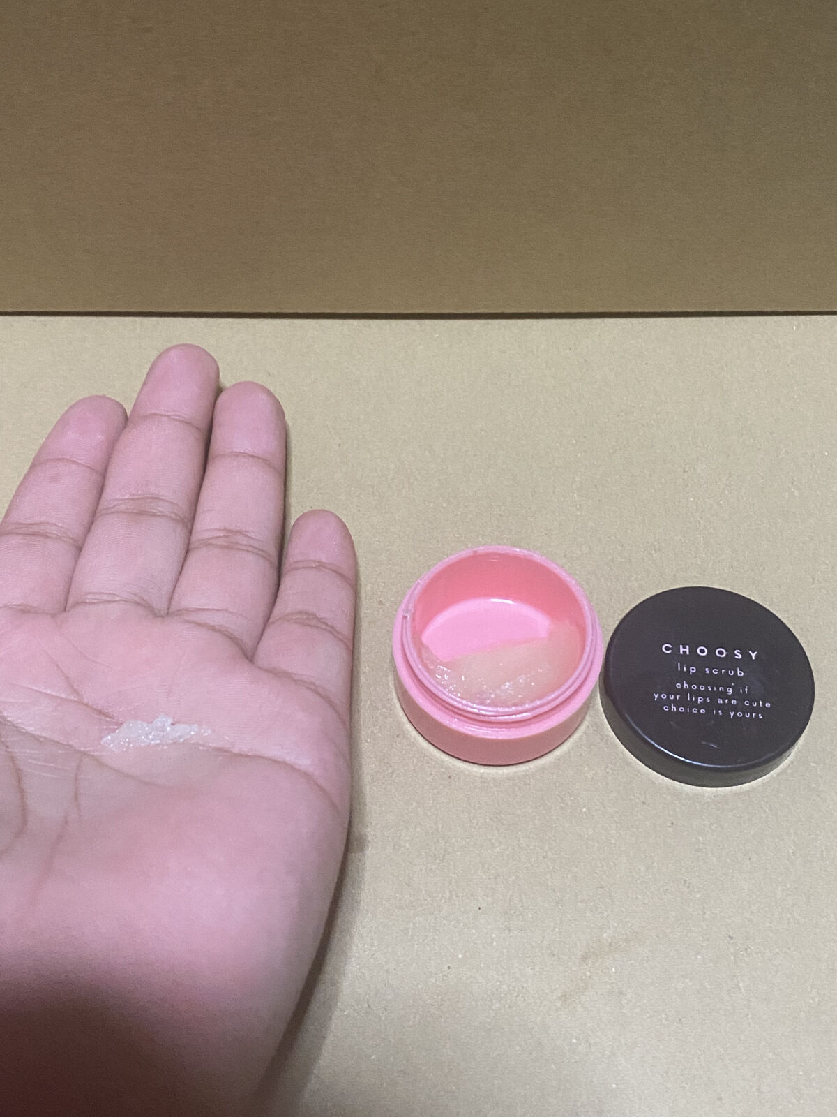 じわっと温感リップスクラブ マンゴー/DAISO/リップグロスを使ったクチコミ（2枚目）