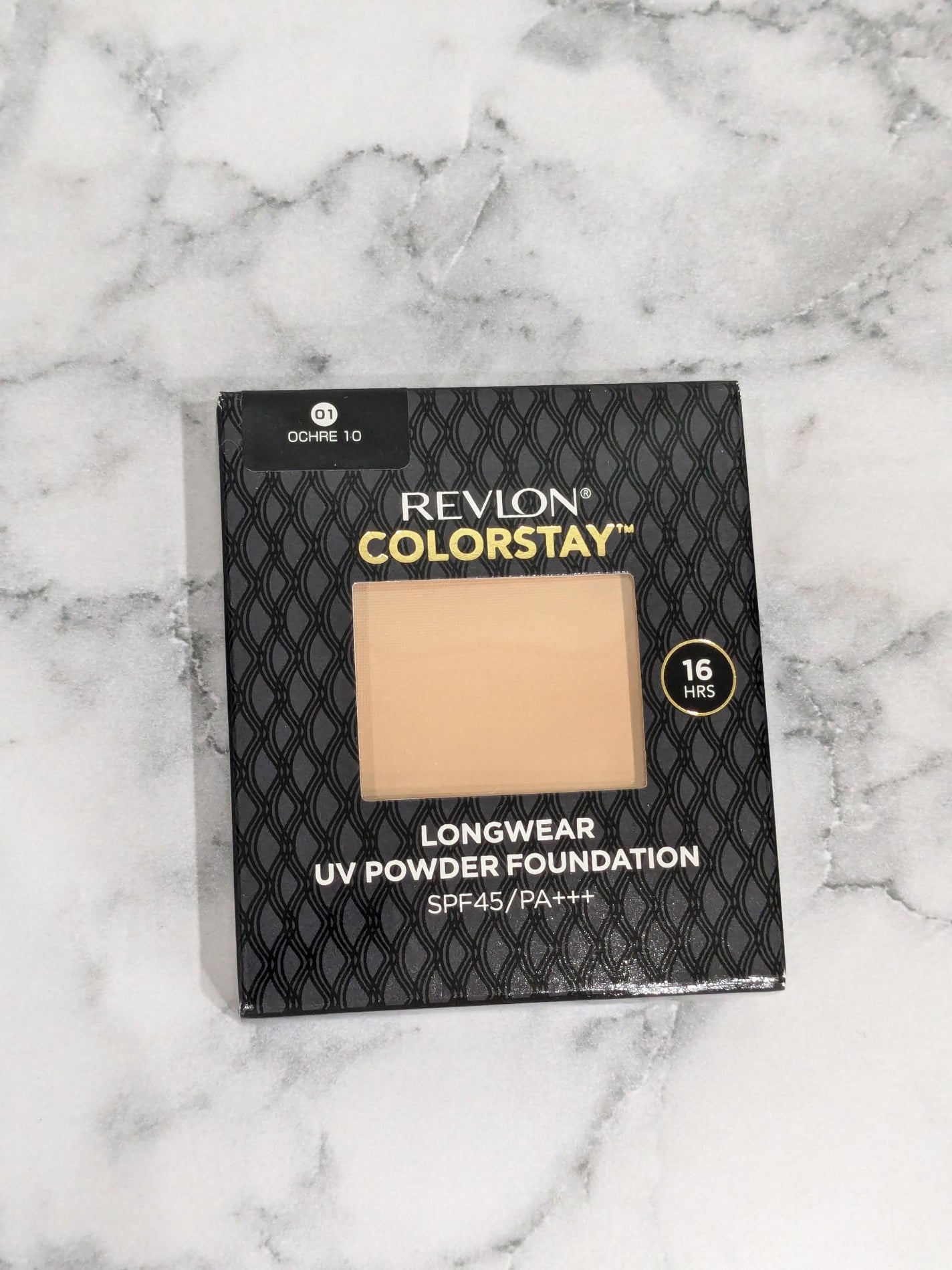 カラーステイ ロングウェア UV パウダー ファンデーション/REVLON/パウダーファンデーションを使ったクチコミ(1枚目)