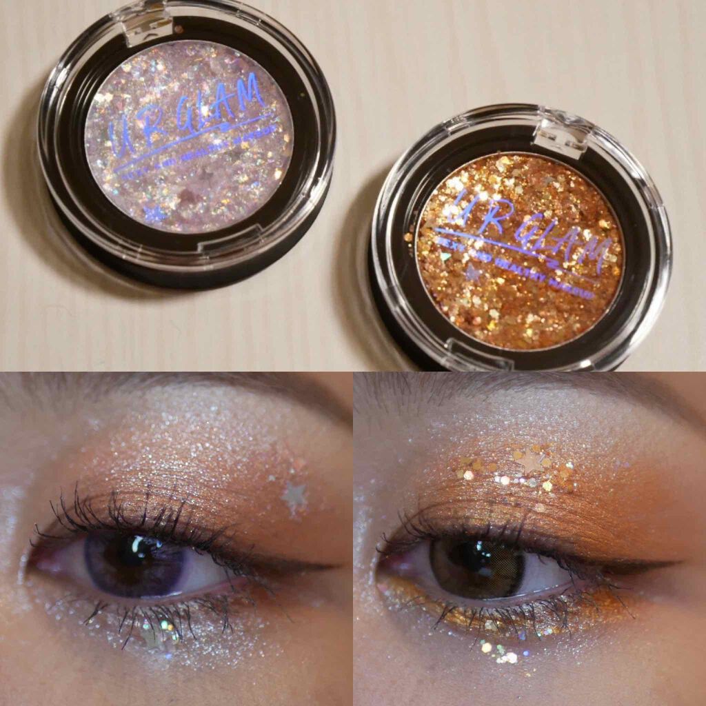 UR GLAM BLOOMING EYE COLOR PALETTE/U R GLAM/アイシャドウパレットを使ったクチコミ(1枚目)
