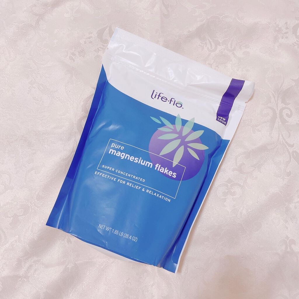 ピュアマグネシウムフレーク/Life-flo/無機塩系入浴剤を使ったクチコミ(2枚目)
