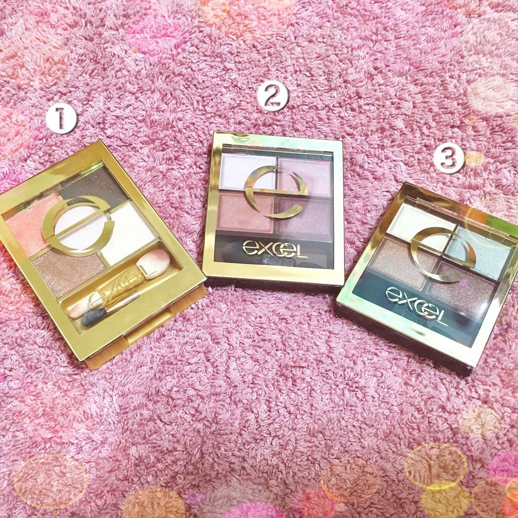 ファイブレイヤーズシャドウ N FS04 ピーチブラウン/excel/アイシャドウパレットを使ったクチコミ（1枚目）