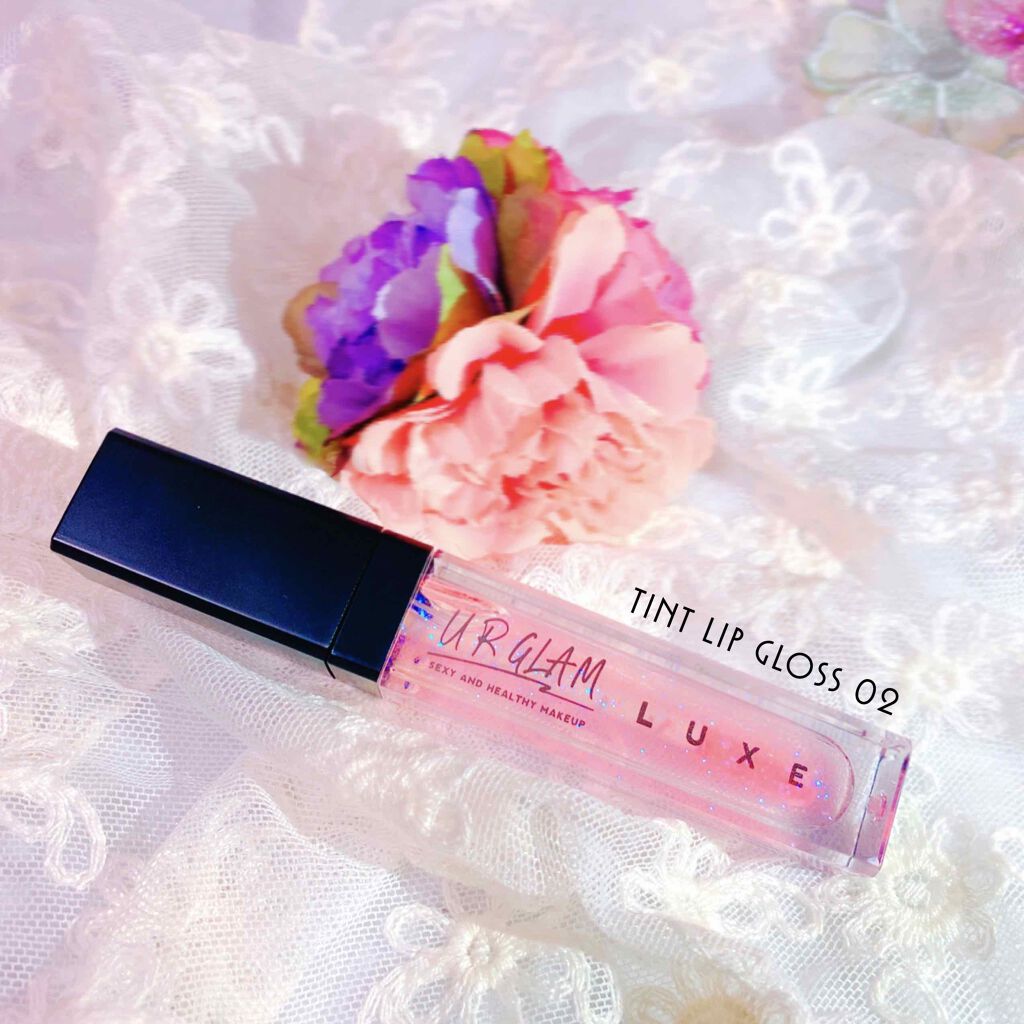 UR GLAM LUXE TINT LIP GLOSS/U R GLAM/リップグロスを使ったクチコミ(1枚目)