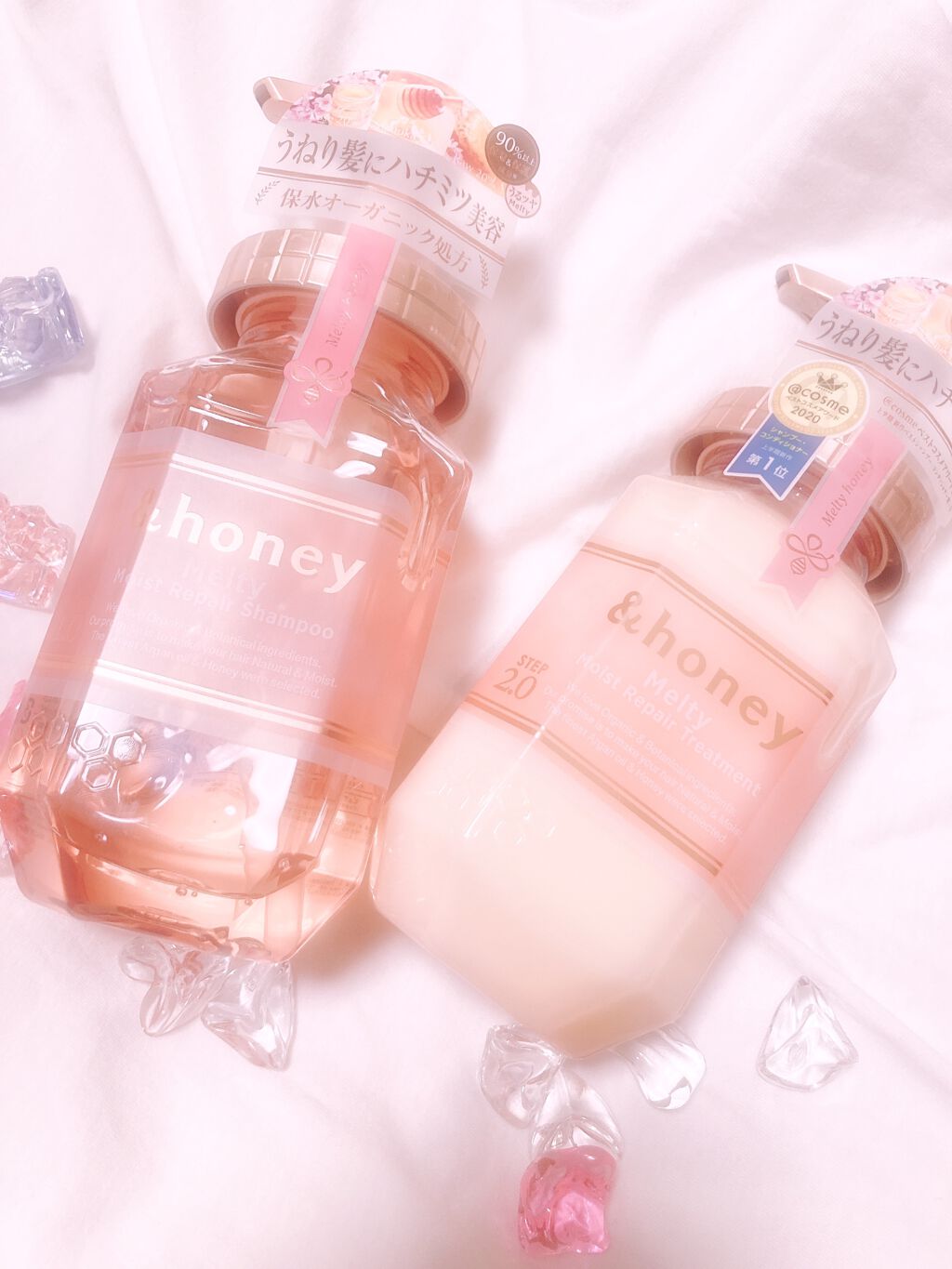 &honey Melty モイストリペア シャンプー1.0／モイストリペア ヘアトリートメント2.0/&honey/市販シャンプーを使ったクチコミ（1枚目）