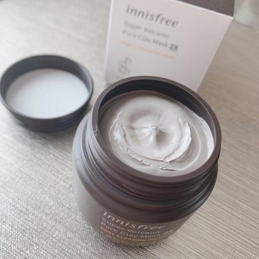 スーパーヴォルカニック　ポア　クレイマスク/innisfree/洗い流すパック・マスクを使ったクチコミ（2枚目）