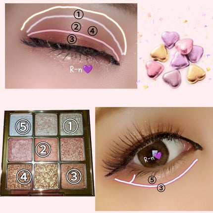 ワンピックアイシャドウパレット/APLIN/アイシャドウパレットを使ったクチコミ(4枚目)