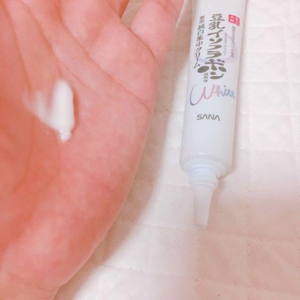 薬用美白スポッツクリーム/なめらか本舗/フェイスクリームを使ったクチコミ(2枚目)