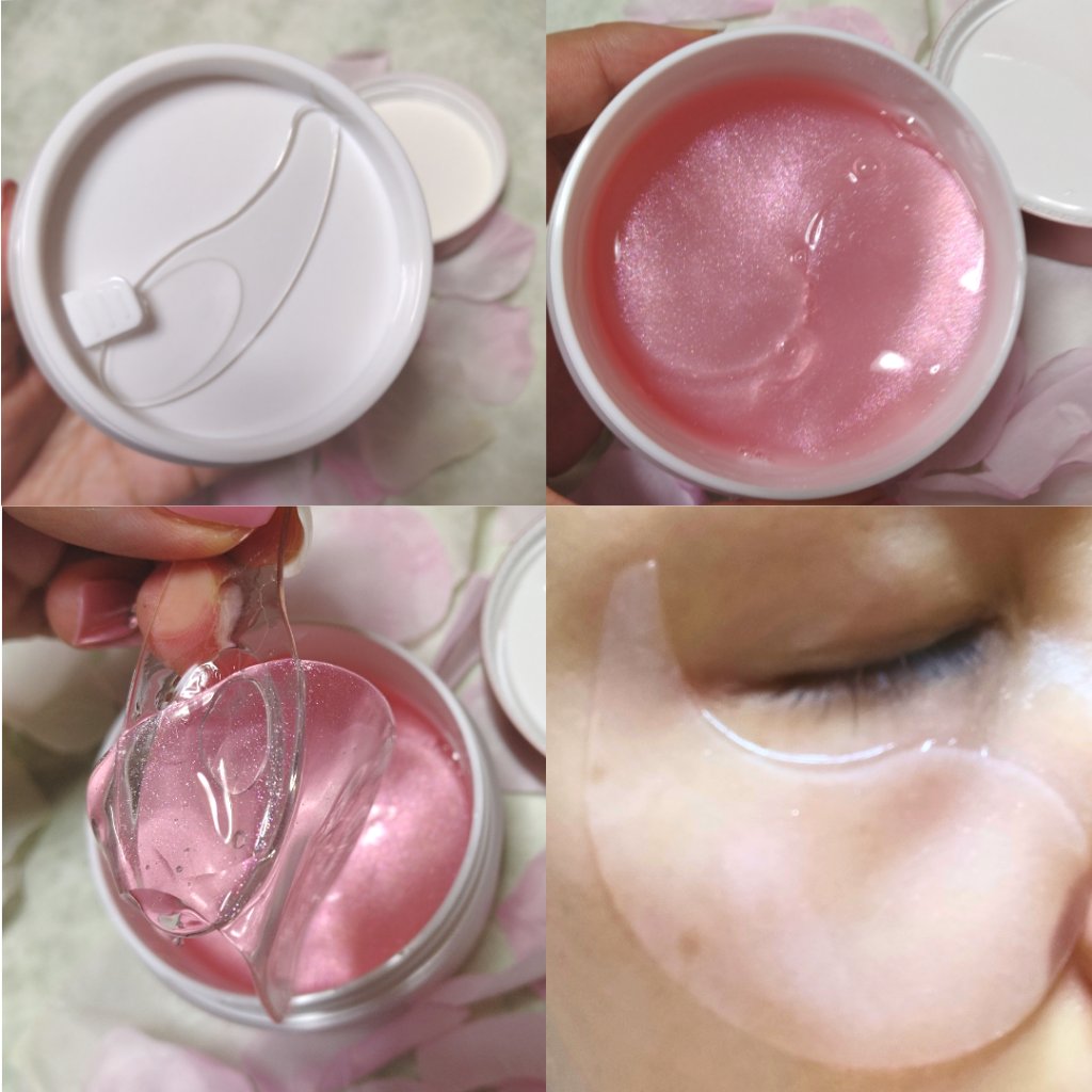 ブルガリアンローズハイドロゲルアイパッチ/heimish/シートマスク・パックを使ったクチコミ（3枚目）