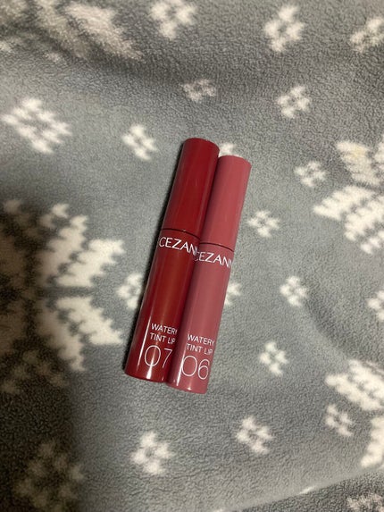 ウォータリーティントリップ/CEZANNE/リップティントを使ったクチコミ(1枚目)