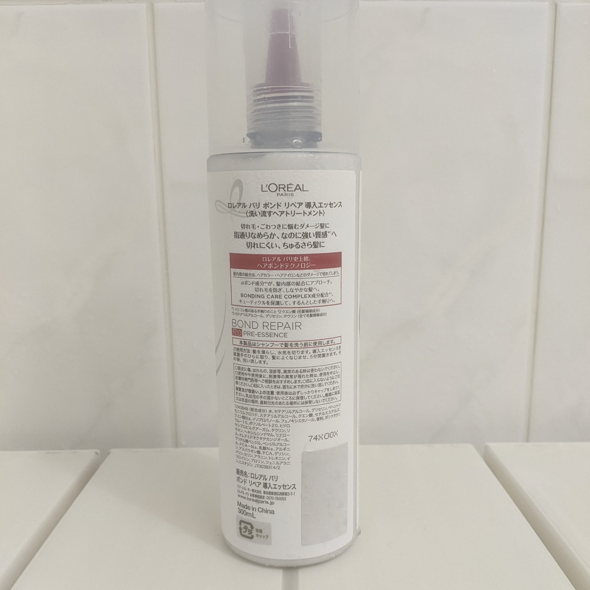ロレアル パリ ボンド リペア シャンプー／コンディショナー/ロレアル パリ/市販シャンプーを使ったクチコミ（2枚目）