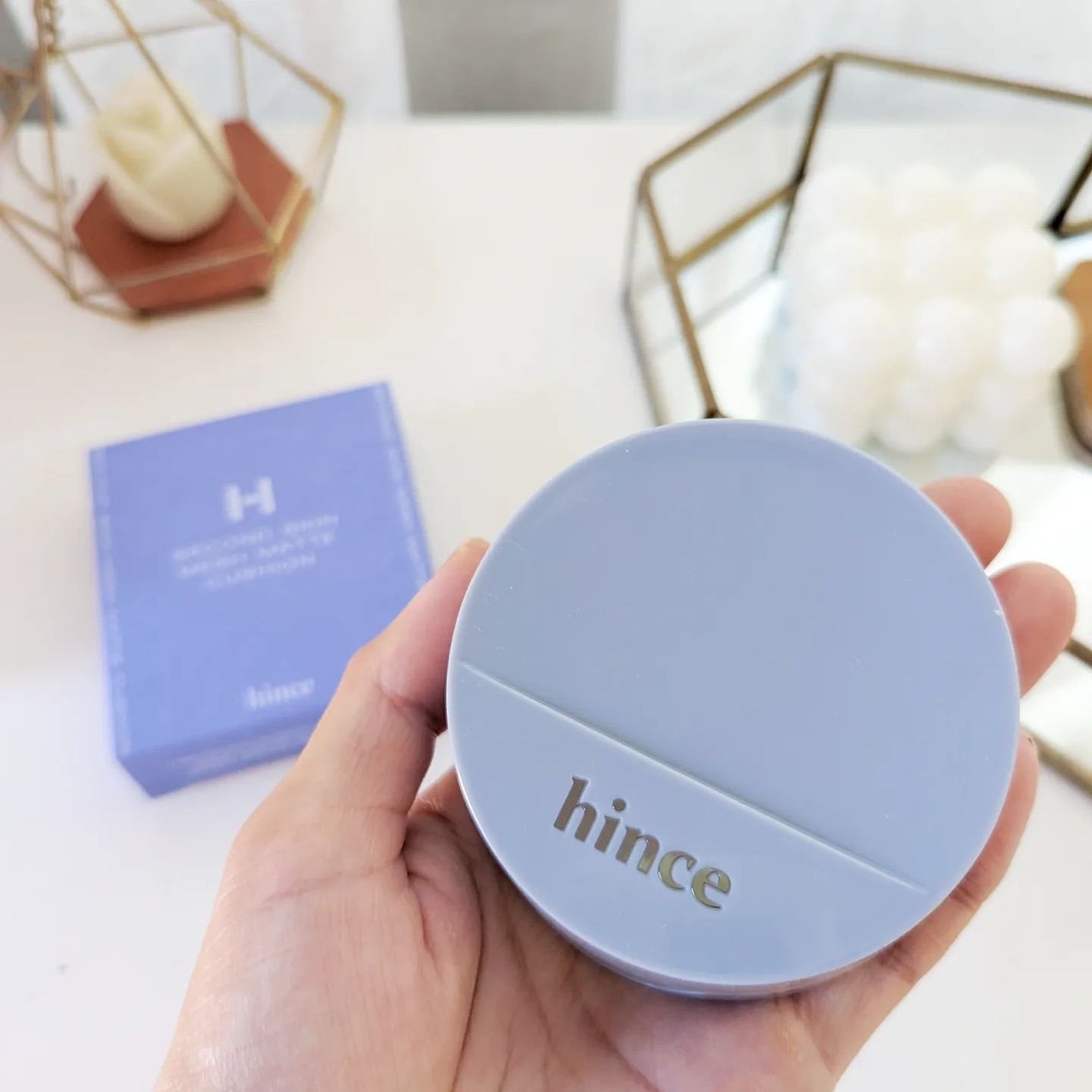 セカンドスキンメッシュマットクッション/hince/クッションファンデーションを使ったクチコミ(7枚目)