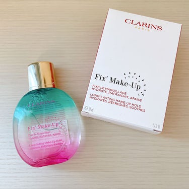 フィックス メイクアップ/CLARINS/ミスト状化粧水を使ったクチコミ（1枚目）