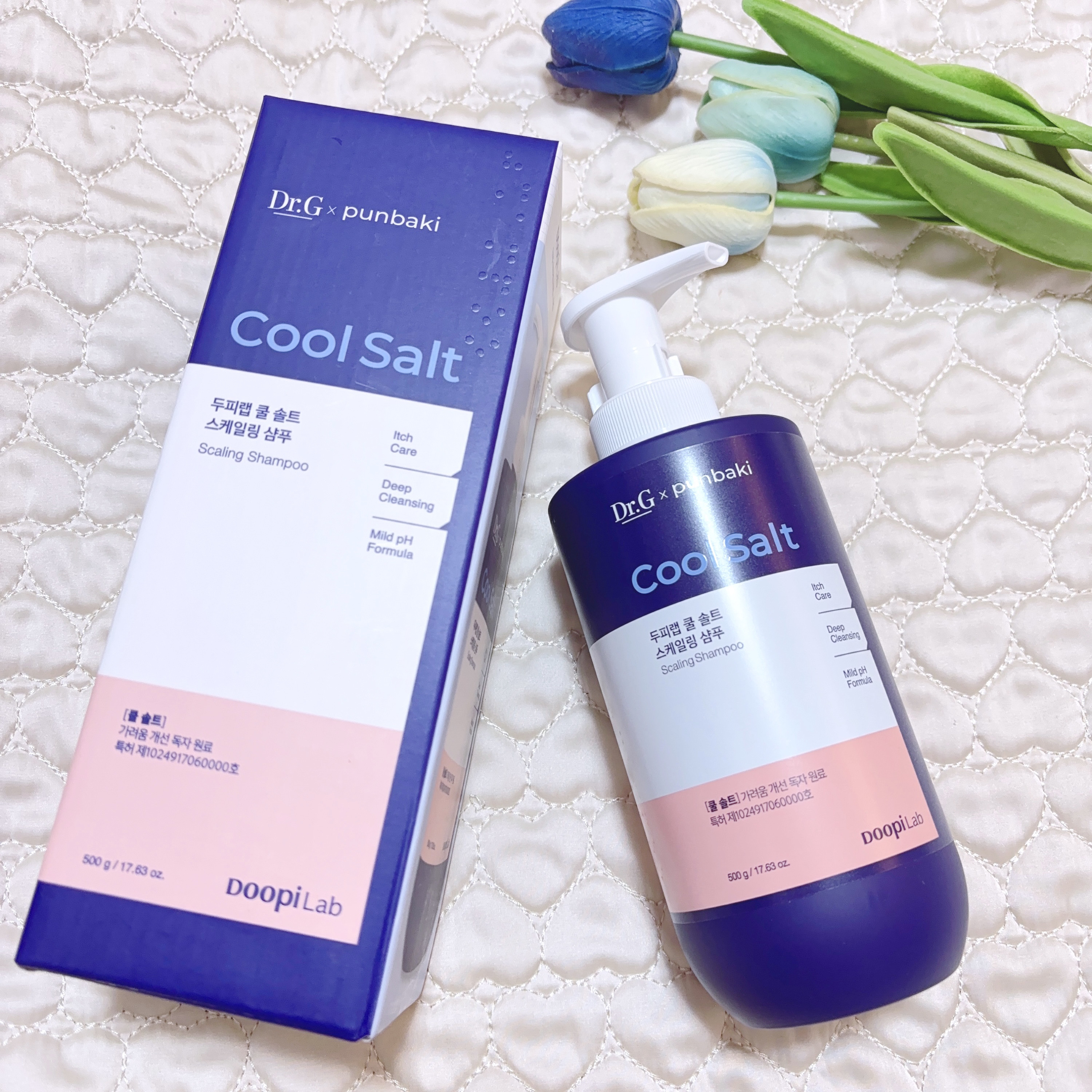 クールソルトスケーリングシャンプー/クールソルトスカルプトリートメント/Dr.G/市販シャンプーを使ったクチコミ（1枚目）