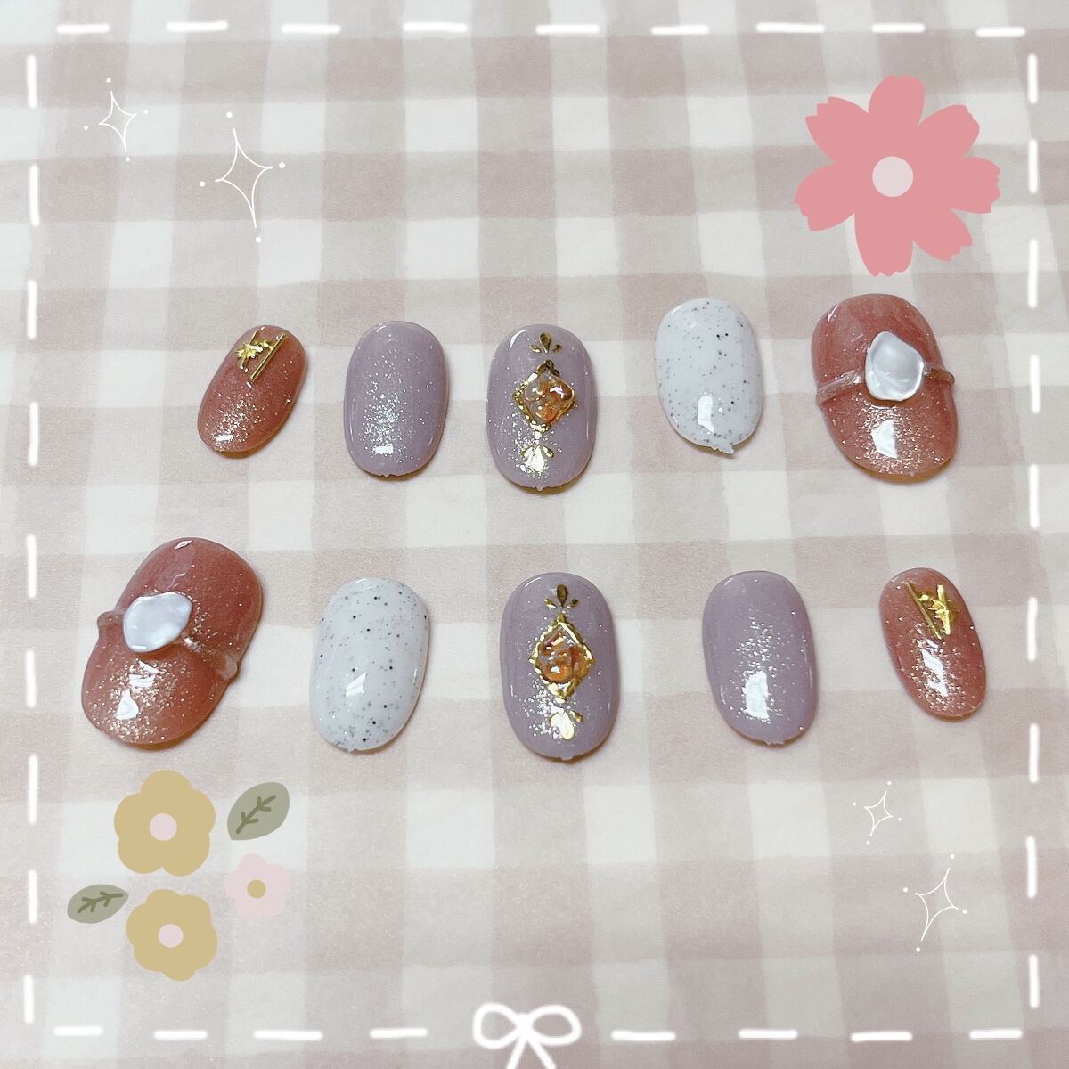 ジェルネイル RF006