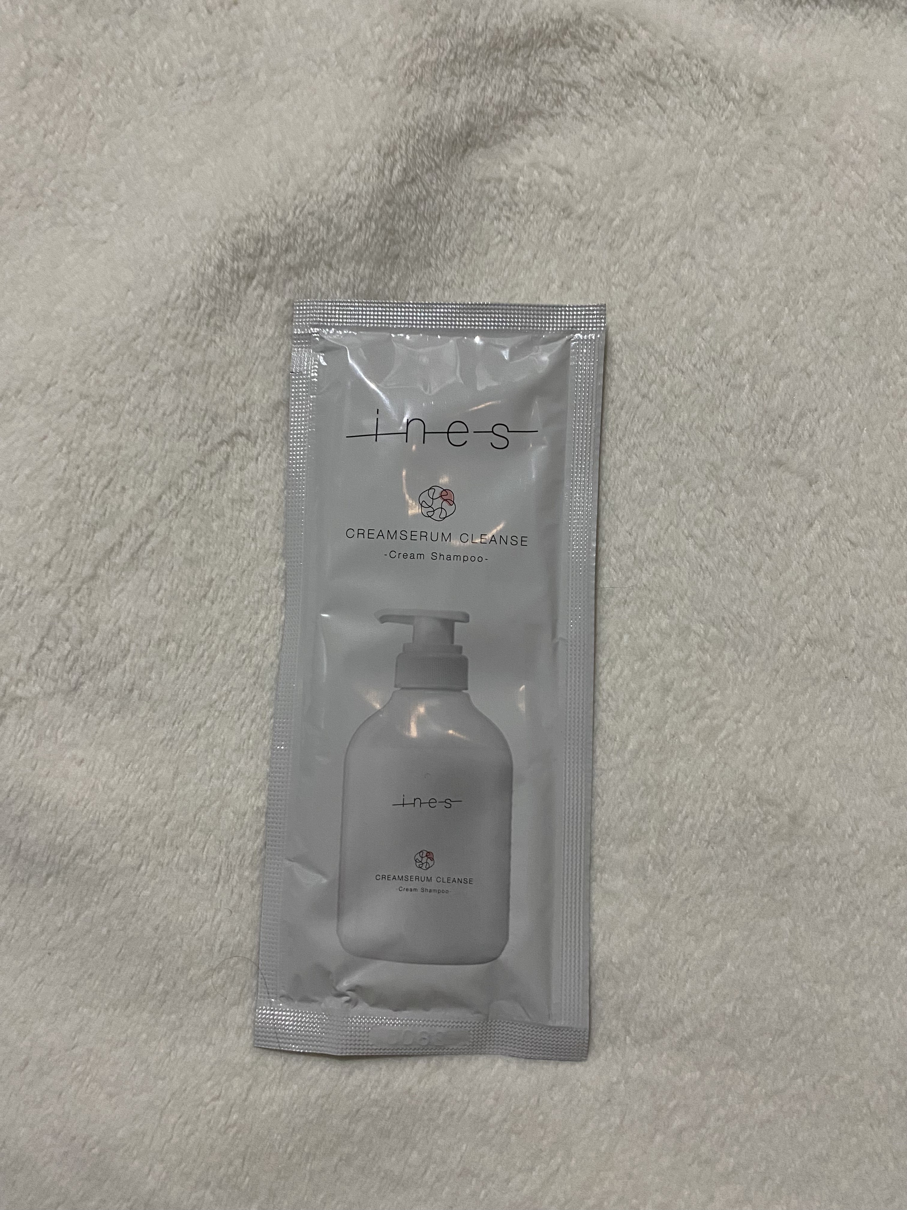 クリームセラム クレンズ お試し1回分（30ml）/ines/市販シャンプーを使ったクチコミ（1枚目）