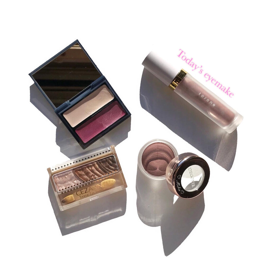 トーンアップアイシャドウ/CEZANNE/アイシャドウパレットを使ったクチコミ（2枚目）