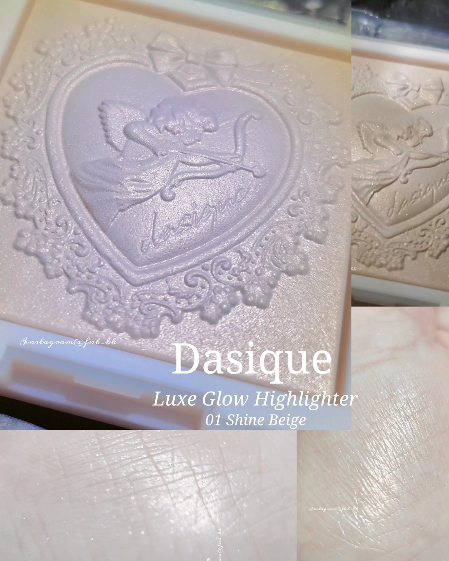 ラックスグロウハイライター/dasique/パウダーハイライトを使ったクチコミ（1枚目）