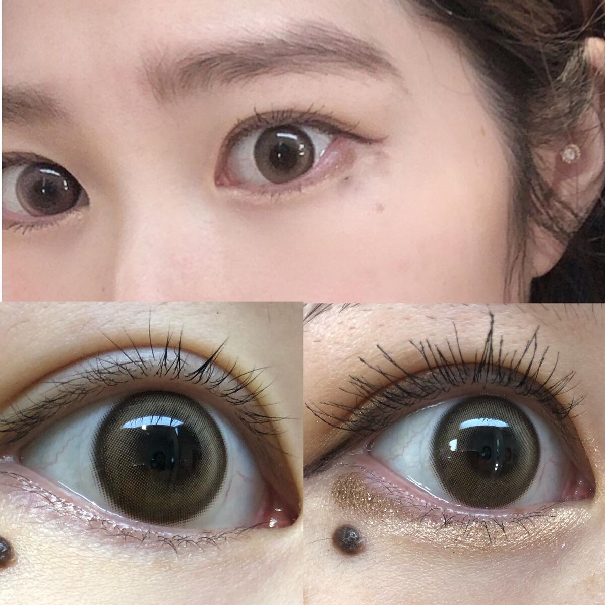 chuuLENS Milk&Tea 1day/chuu LENS/ワンデー（１DAY）カラコンを使ったクチコミ（2枚目）