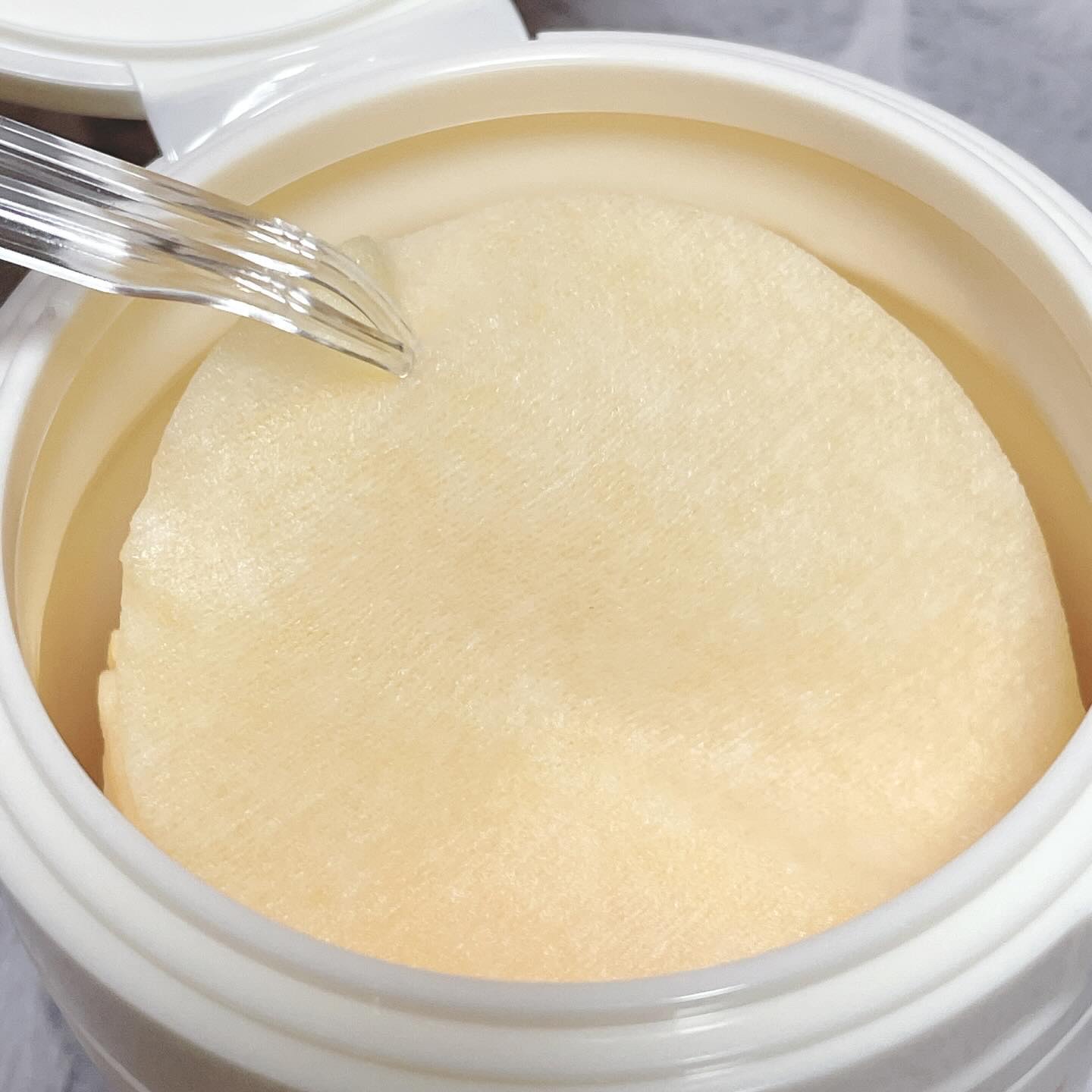 ビタC グリーンティーエンザイム ブライト パッド/innisfree/トナーパッドを使ったクチコミ（2枚目）