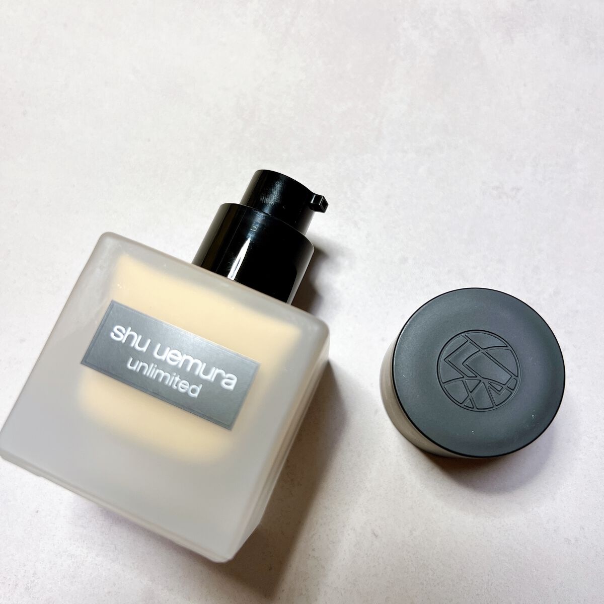 （旧）アンリミテッド ラスティング フルイド/shu uemura/リキッドファンデーションを使ったクチコミ（2枚目）