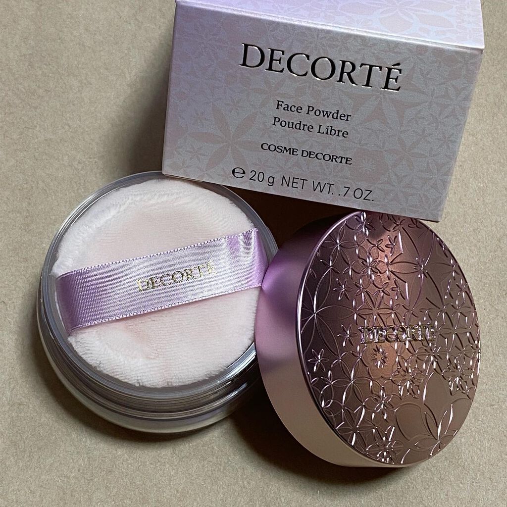 フェイスパウダー 108 before evening/DECORTÉ/ルースパウダーを使ったクチコミ（2枚目）
