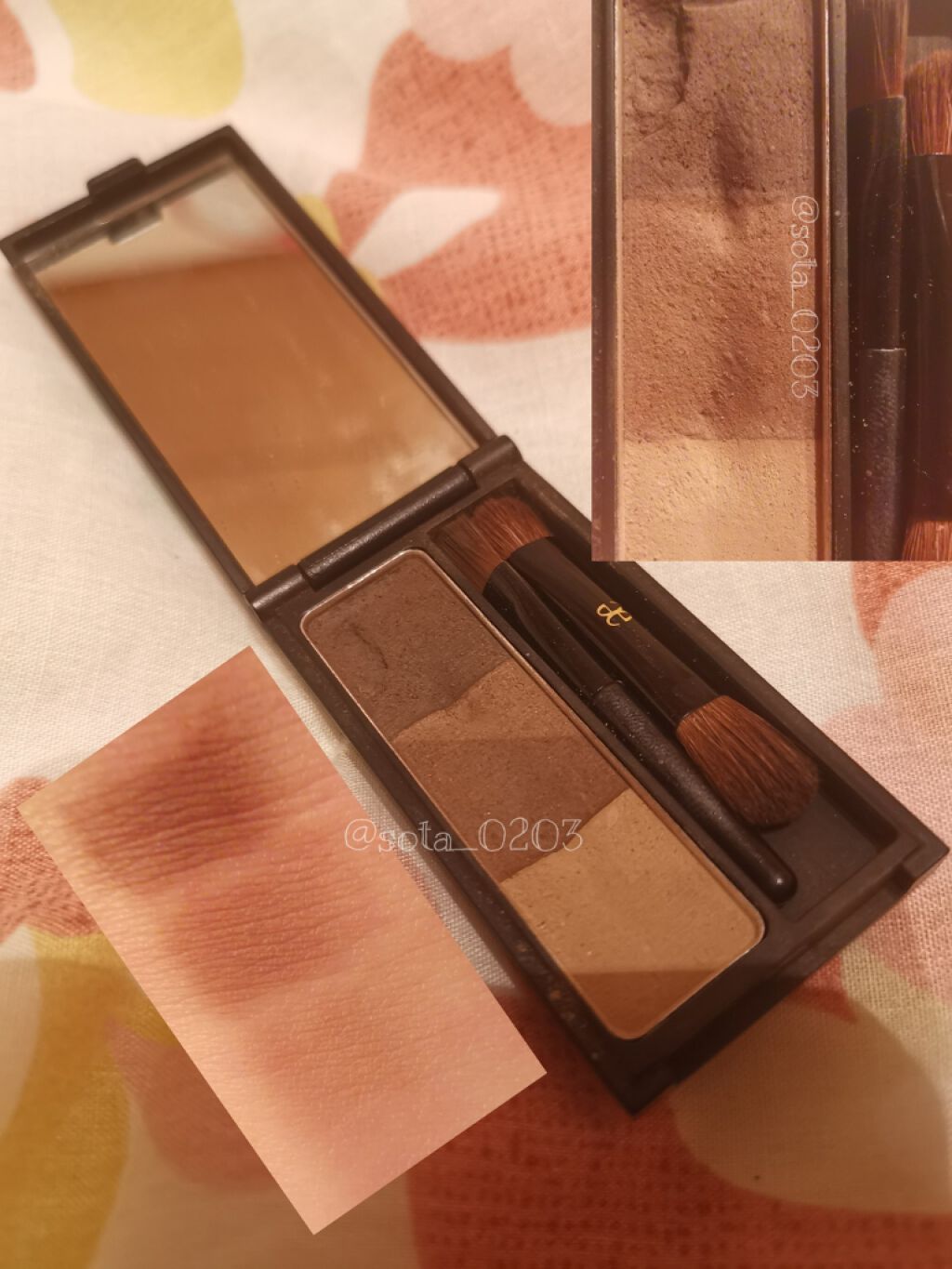 UR GLAM EYEBROW POWDER/U R GLAM/パウダーアイブロウを使ったクチコミ(4枚目)