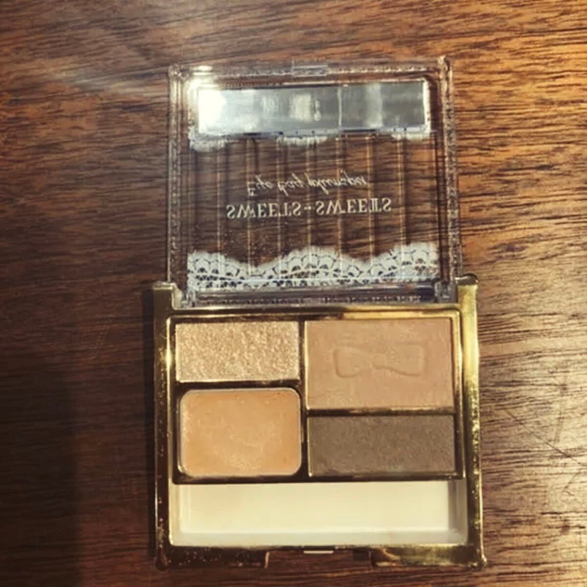 アイバッグプランパー/スウィーツ スウィーツ/アイシャドウパレットを使ったクチコミ(2枚目)