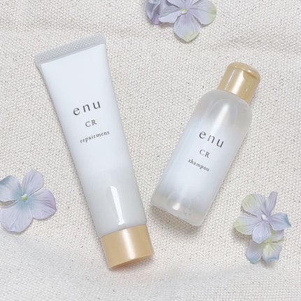 enu  リペアメント CRのクチコミ「⭐️中野製薬/enu CR シャンプー&リペアメント⭐️
中野製薬さんのenu ミニサイズ❣.....」(2枚目)