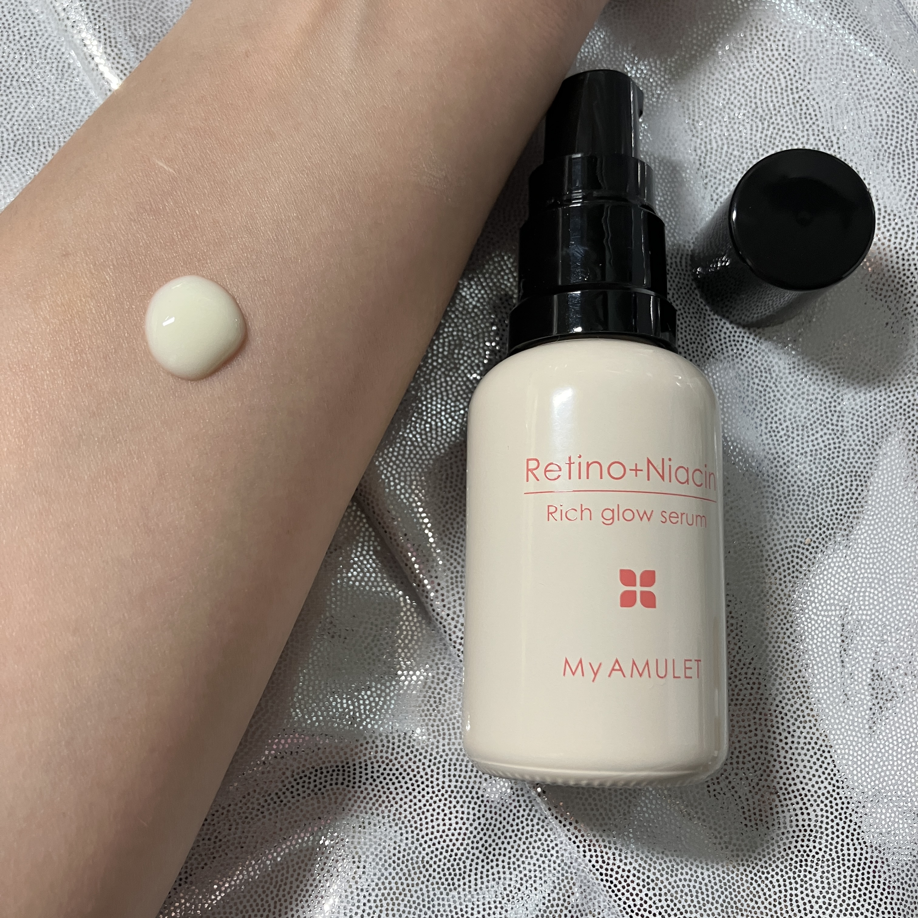 リッチグロウセラム/My AMULET/美容液を使ったクチコミ（3枚目）
