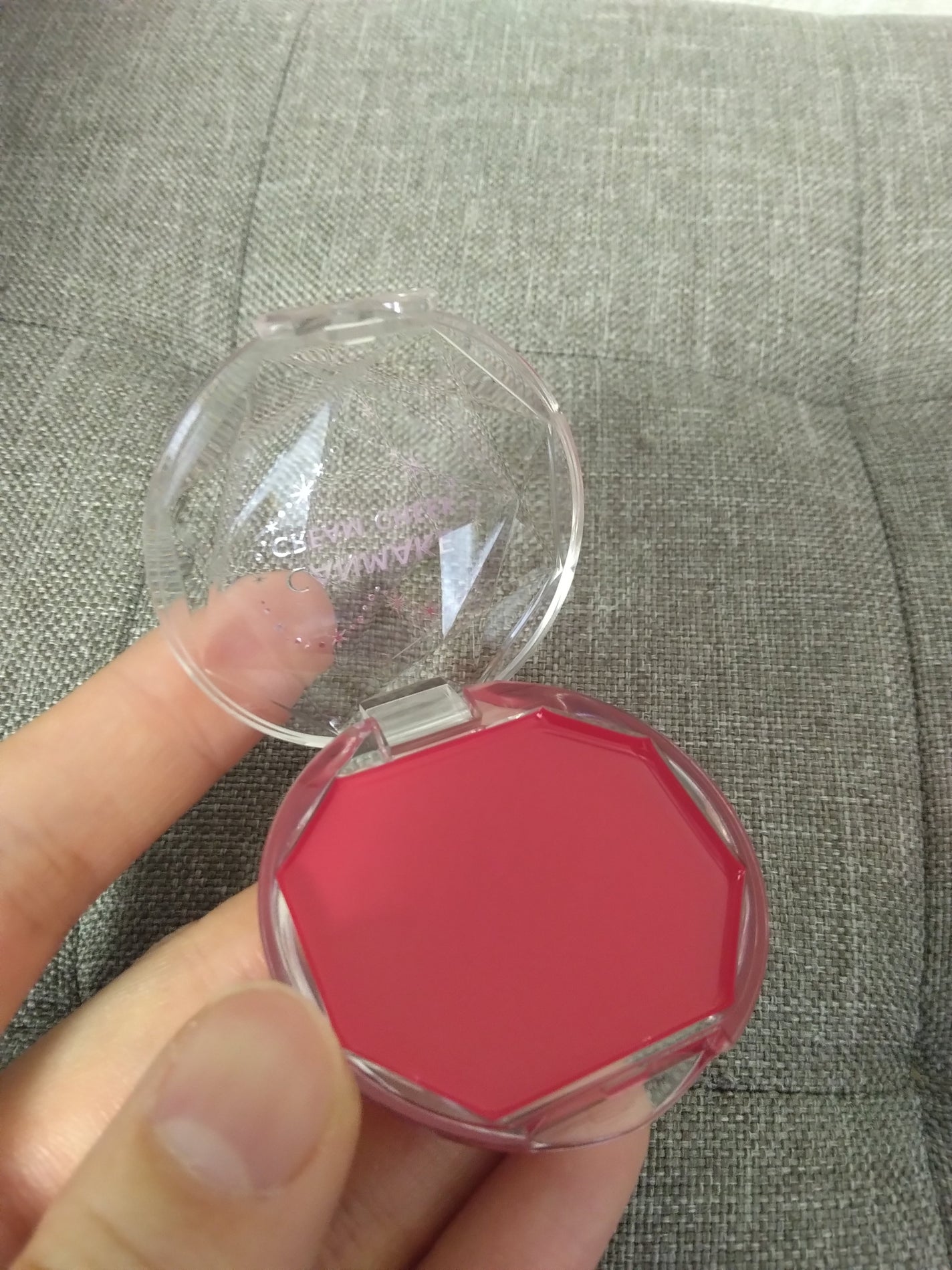 クリームチーク(クリアタイプ)/キャンメイク/ジェル・クリームチークを使ったクチコミ(3枚目)