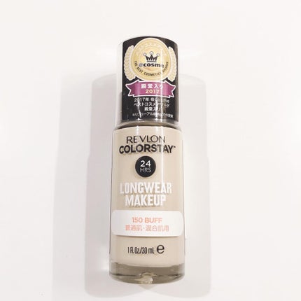 カラーステイ ロングウェア メイクアップ/REVLON/リキッドファンデーションを使ったクチコミ(1枚目)