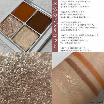 THE アイパレR/b idol/アイシャドウパレットを使ったクチコミ(8枚目)