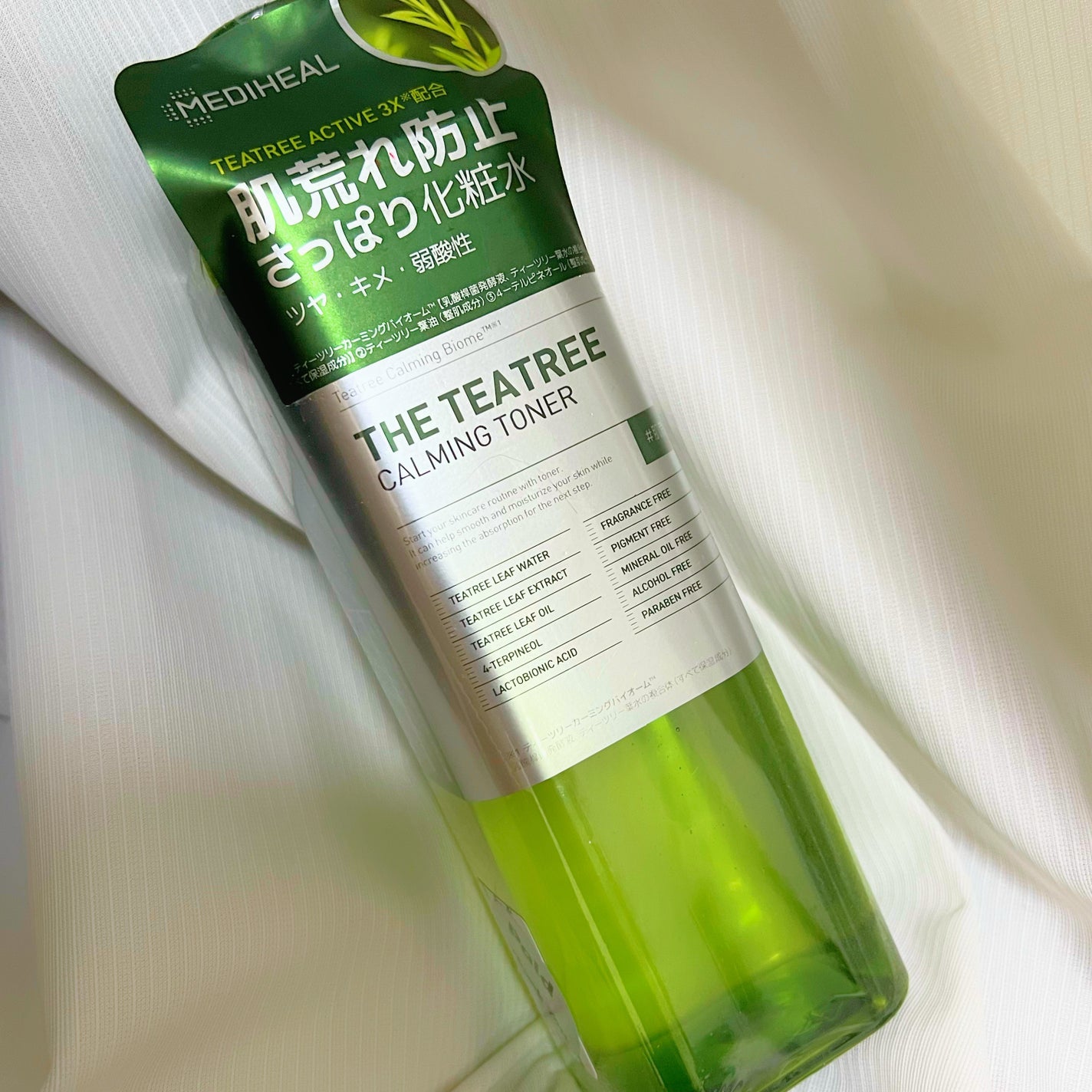 THE ティーツリー カーミング トナー/MEDIHEAL/化粧水を使ったクチコミ(1枚目)