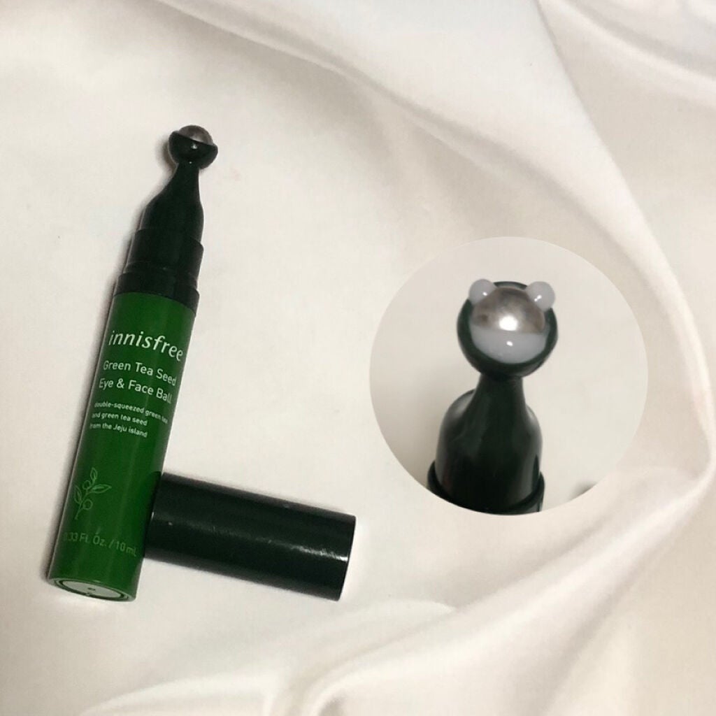 グリーンティーシード アイ&フェイスボール/innisfree/美容液を使ったクチコミ(1枚目)