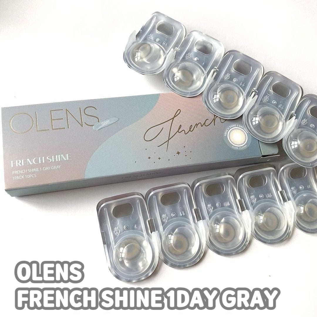 FrenchShine1day/OLENS/ワンデー(1DAY)カラコンを使ったクチコミ(3枚目)
